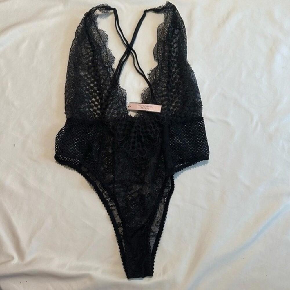 Victoria Secret Black Bodysuit